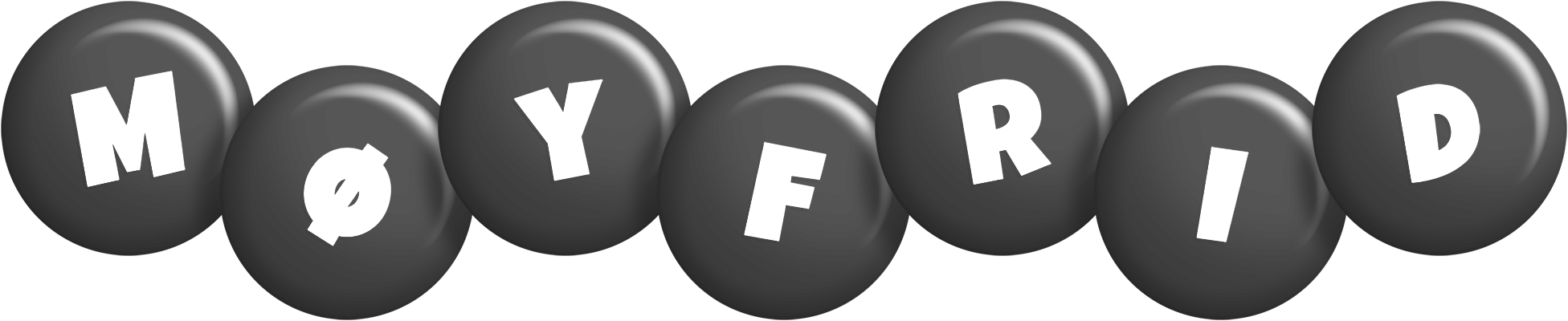 Møyfrid candy-black logo