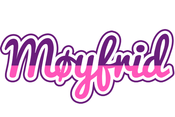 Møyfrid cheerful logo