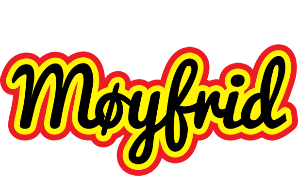 Møyfrid flaming logo