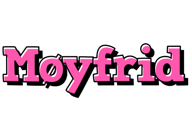 Møyfrid girlish logo