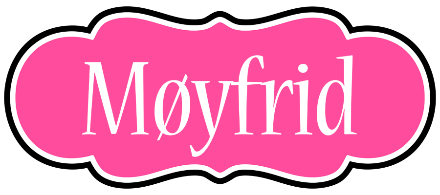 Møyfrid invitation logo
