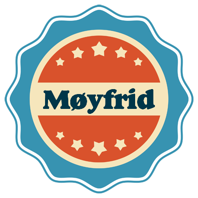 Møyfrid labels logo