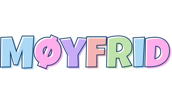 Møyfrid pastel logo