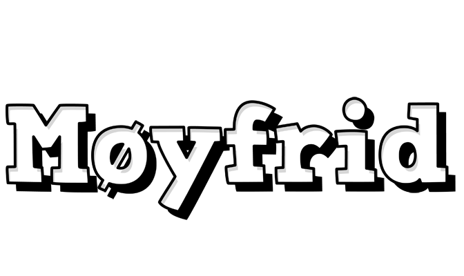 Møyfrid snowing logo