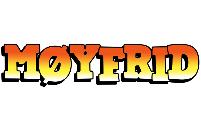 Møyfrid sunset logo