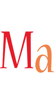 Ma birthday logo