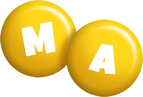 Ma candy-yellow logo