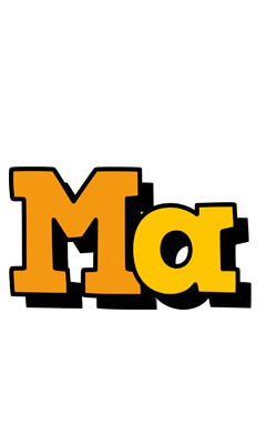 Ma cartoon logo