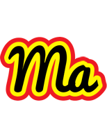 Ma flaming logo