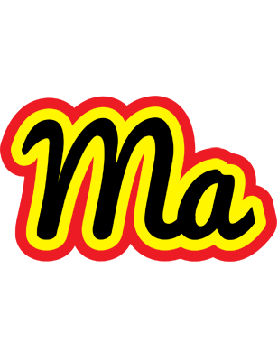 Ma flaming logo