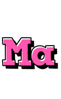 Ma girlish logo