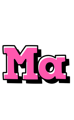 Ma girlish logo