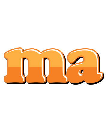 Ma orange logo