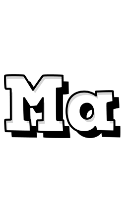 Ma snowing logo