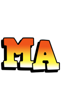 Ma sunset logo