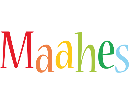 Maahes birthday logo
