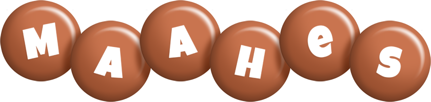 Maahes candy-brown logo