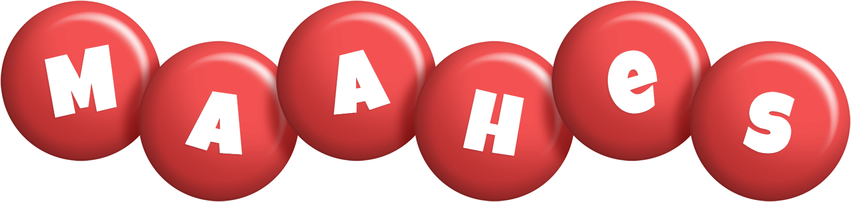 Maahes candy-red logo