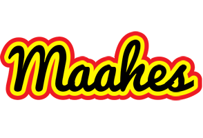 Maahes flaming logo