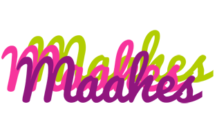 Maahes flowers logo