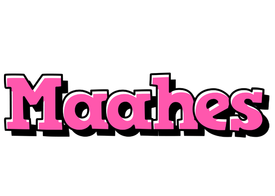 Maahes girlish logo