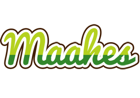 Maahes golfing logo