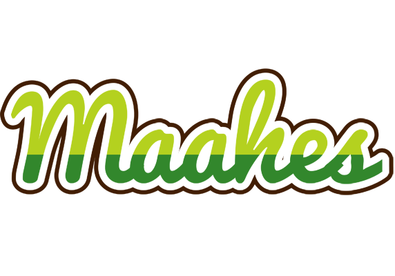 Maahes golfing logo