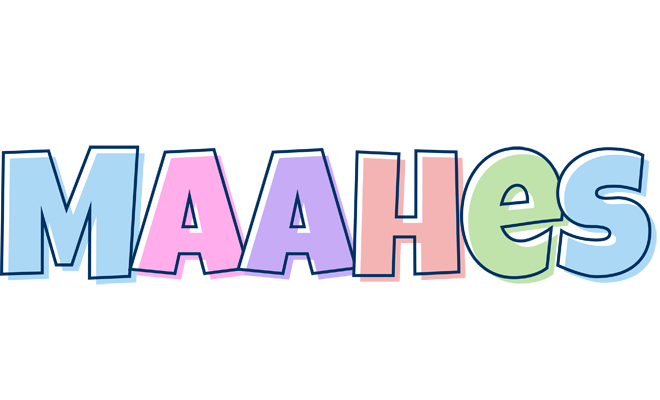 Maahes pastel logo