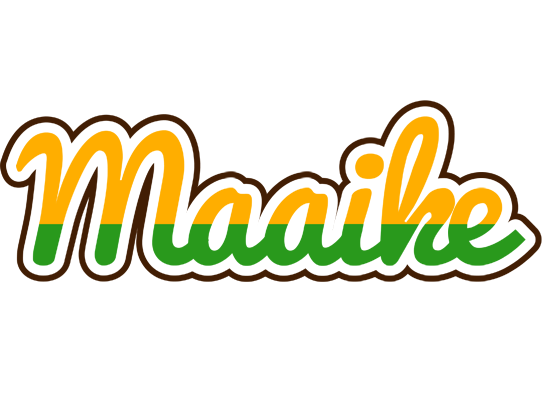 Maaike banana logo