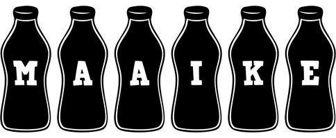 Maaike bottle logo