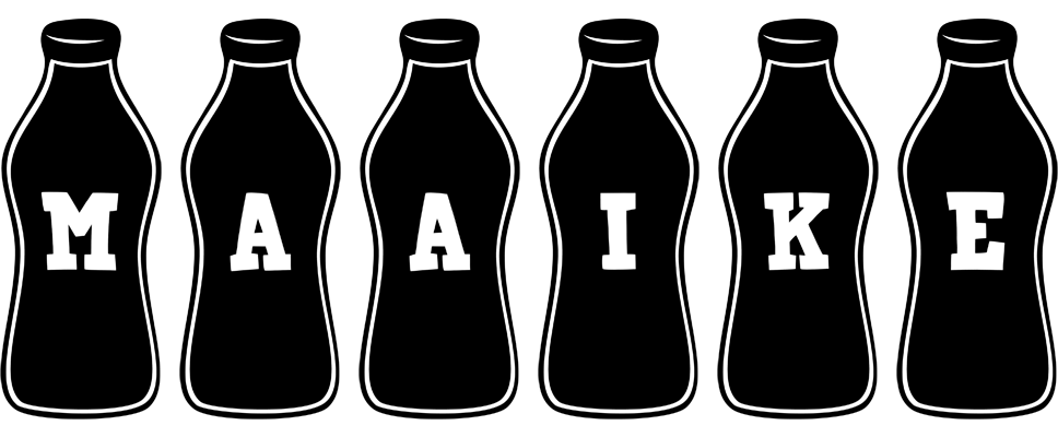 Maaike bottle logo