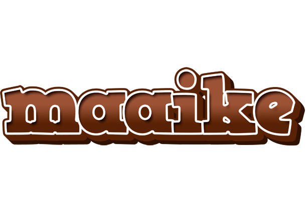 Maaike brownie logo