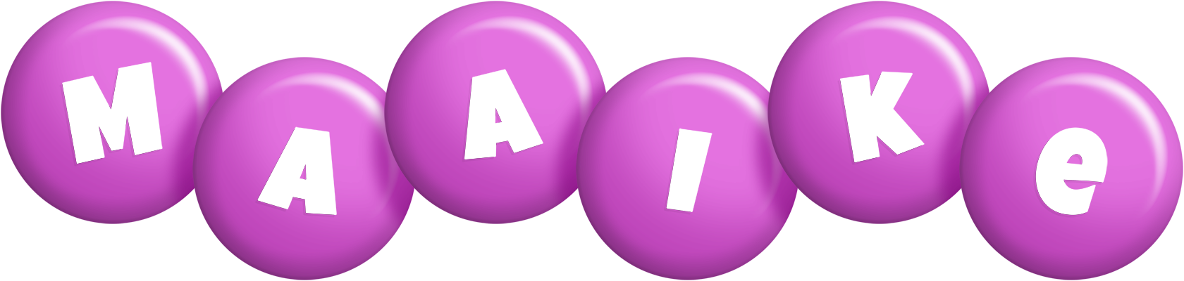 Maaike candy-purple logo