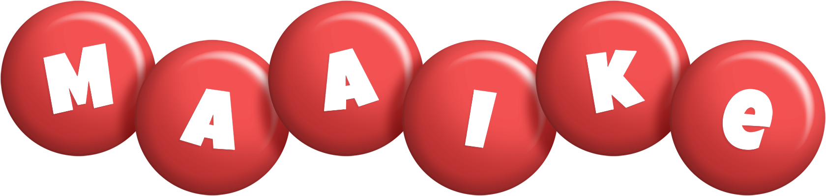 Maaike candy-red logo