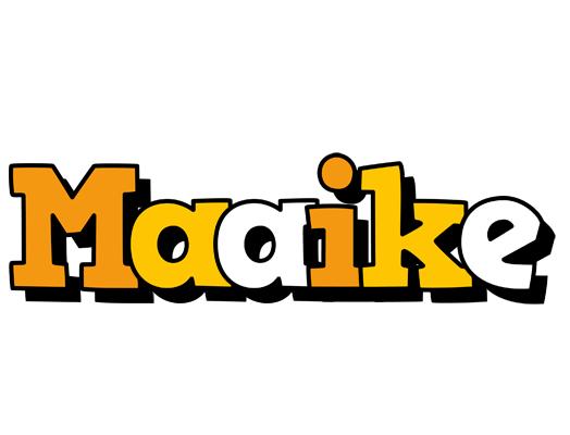 Maaike cartoon logo