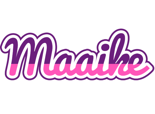 Maaike cheerful logo
