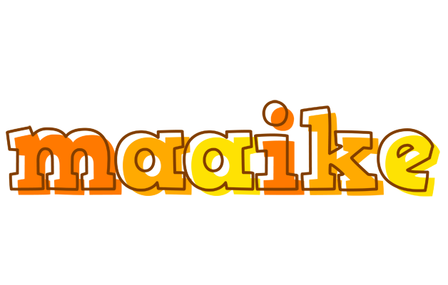 Maaike desert logo