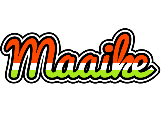 Maaike exotic logo