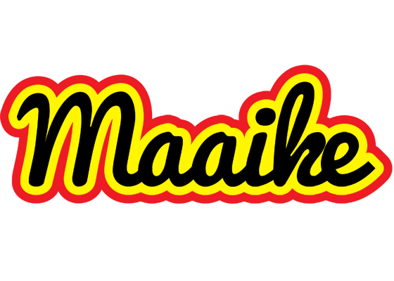 Maaike flaming logo