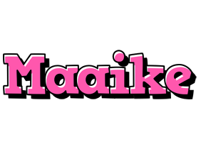 Maaike girlish logo