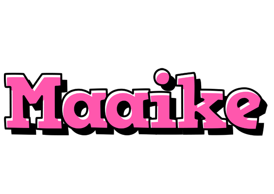 Maaike girlish logo