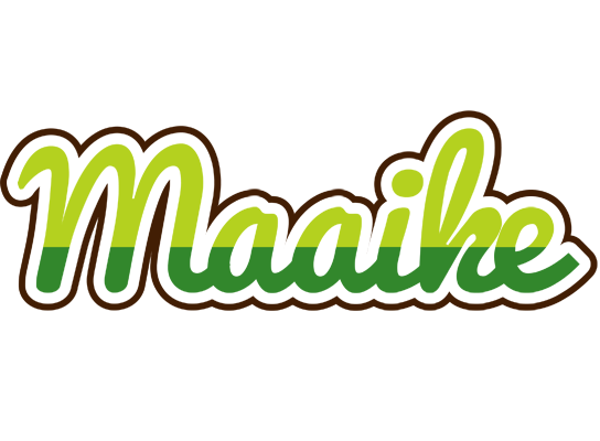 Maaike golfing logo