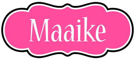 Maaike invitation logo