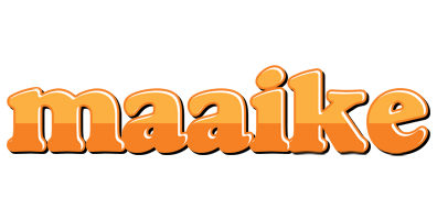 Maaike orange logo