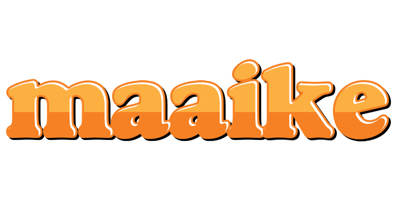 Maaike orange logo