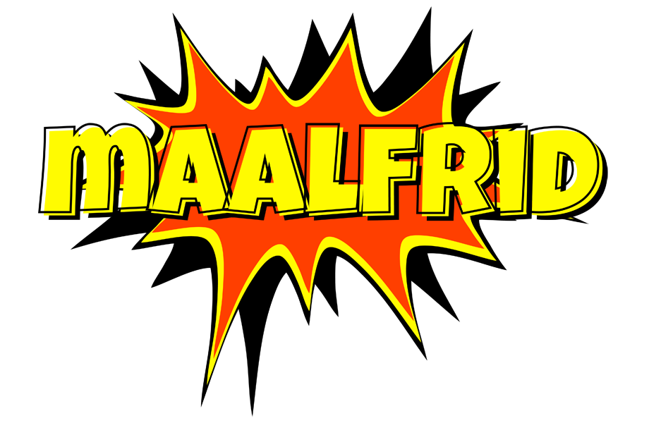 Maalfrid bazinga logo