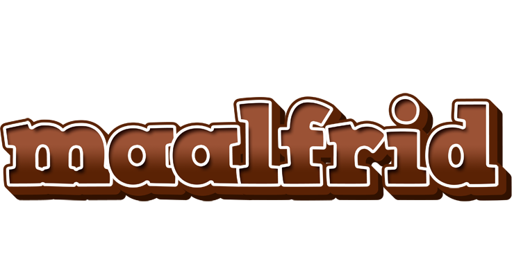 Maalfrid brownie logo