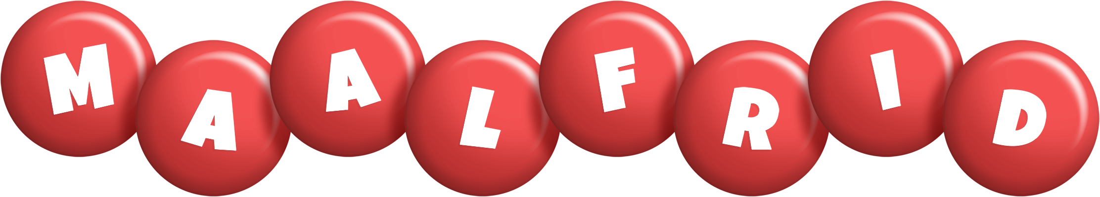 Maalfrid candy-red logo