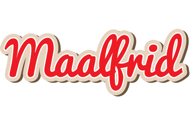 Maalfrid chocolate logo