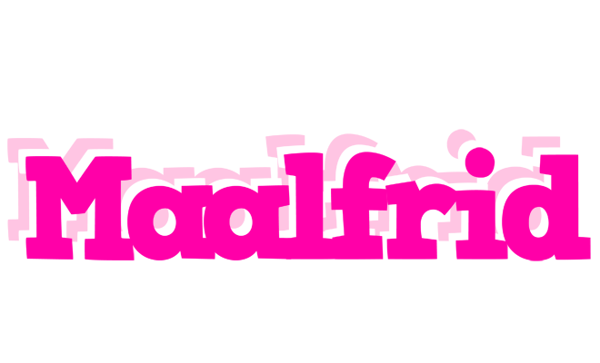 Maalfrid dancing logo